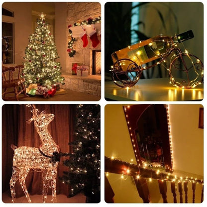 10 Metre Günışığı Yılbaşı Yeni Yıl Ağacı Işığı Süsü